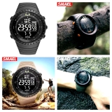 SMAEL Mens Military Watch Waterproof Quartz Analog Digital Sports Wrist Watches