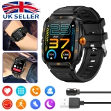 Outdoor Smart Watch 3AMT Waterproof Sports Tracker Bluetooth Call for Men Women
