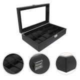Glasses Storage Organizer Watch Box and Sunglasses Carrying Case