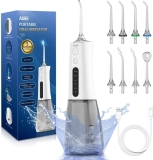 AUIEI Water Flosser for Teeth Cordless Oral Irrigator Portable Teeth Cleaner-UK