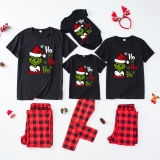 Matching Family Pajamas Christmas Sleepwear Xmas Grinch Short Sleeve  PJs Size