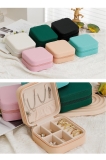 Portable  Jewellery Box Organizer Travel Boxes Jewelry Ornaments Storage Case UK