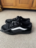 Vans Hylane Trainers Black/White Size UK 10