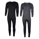 Mens Long Johns Thermal Set Long Sleeve Top Bottom Warm Underwear Baselayer
