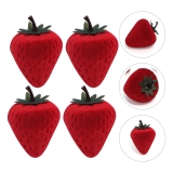 4 Pcs Rings Mens Jewelry Organizer Lightweight Box Velour Man