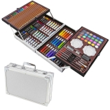 145PCS Kids Colouring Set Drawing Set Art Case Pencils Painting Childrens