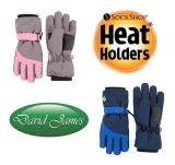 Kids Boys Girls Heat Holders Tog Thermal Winter Warm Performance Gloves 5-10 Yrs