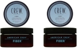 American Crew Fiber Cream Mens Strong Hair Styling Product 85g – Multipack x2