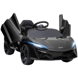 HOMCOM McLaren Licensed Kids Electric Ride-On Car w/ Remote Control – Black