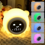 Kids Sleep Training Alarm Clock & Bedside Lamp