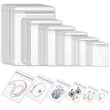 Dustproof PVC Self Sealing Plastic Jewelry Zip-Locks Bags Gift Packaging Pouches