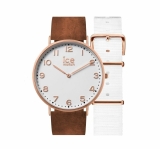 Ice Watch CHL.A.WHI.41.N.15 Ice City Whitechapel Leather White Dial Unisex Watch