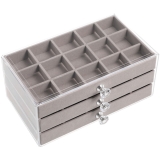 Earrings Box for Women Jewelry Trays Drawers Display Organizer Makeup