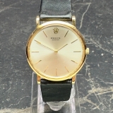 Rolex Geneve Cellini 14K Manual Winding Mens Watch