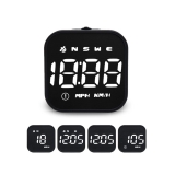 GPS Speedometer Universal Car Motorcycle HUD MPH Digital Display Overspeed Alarm