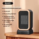 Electric Space Heater Low Energy 1000W Ceramic Fast Heating Fan Heater Portable