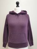 Y232 WOMENS GAP PURPLE DRAWSTRING L/SLEEVE SWEATSHIRT HOODIE UK 8 S EU 36