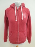 R354 WOMENS JACK WILLS PINK DRAWSTRING SWEATSHIRT CASUAL HOODIE UK 6 EU 34
