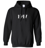 1947 Year Birthday Anniversary Mens Womens Hoodie