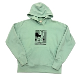 Disney Uniqlo Hoodie Sweatshirt Minnie Mouse Green Womens S Pullover