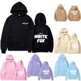 Womens White Girls Foxes Ladies Fashion Hoodies Casual Sweatshirts Pullover Tops