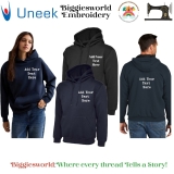 Pullover Sweatshirt Jumper Custom Embroidery Personalised Hoodie Man & Women 6XL
