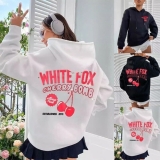 Girls Cherry⭐Fox ⭐Women Boutique Winter Hoodies Casual Sweatshirts TOP PLUS SIZE