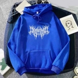 Printed Womens Sportswear Hoodie Long Sleeve Casual Hip Hop Sweatshirt