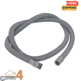 INDESIT C00273284 Dishwasher Water Drain Hose Outlet Hose Waste Pipe