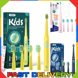 Kids Electric Toothbrush for 6+ Years 5 Modes USB Rechargeable IPX7 Waterproof