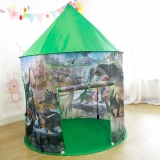 Kids Baby Pop Up Play Tent Cute Dinosaur Boy Playhouse For Indoor Outdoor