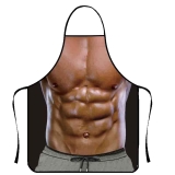 Glamour Abs Apron for Men For Adults Funny Apron Christmas Stocking Stuffers