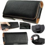 Universal Belt Pouch Clip Hip Loop Case for Mobile Phone Cover PU Leather Wallet
