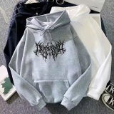 Printed Womens Sportswear Hoodie Long Sleeve Casual Hip Hop Sweatshirt