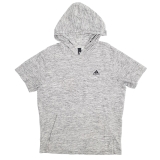 ADIDAS Hoodie Cotton Blend Jumper Sweatshirt Womens L