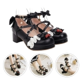 1 Pair Four Seasons Lady Shoes Bowknot Single Shoes for Women Four Seasons Shoes