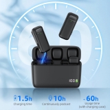 Universal Wireless Lavalier Microphone Portable Audio Recording Mic Phone Laptop