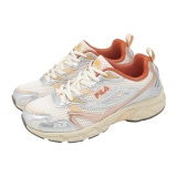 Fila Glisten Beige Orange Women Road Running Jogging Shoes Sneakers