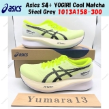 Asics S4+ YOGIRI Cool Matcha Steel Grey 1013A158-300 Men’s Size