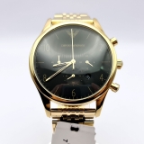 NEW GENUINE EMPORIO ARMANI MENS AR1893 YELLOW GOLD STAINLESS STEEL CHRONO WATCH