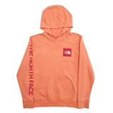 The North Face Spellout Hoodie Cotton Blend Sweatshirt Jumper Womens XS