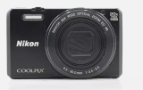 Nikon COOLPIX S7000 Black Digital Camera 16.0MP 20x Zoom Wi-Fi NFC NIKKOR Slim