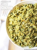 Easy Pesto Risotto | 30 Minute Gourmet Recipe at Home