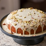 Triple Pistachio Cake Vegan (Gluten-free option)