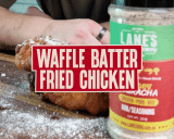 Waffle Batter Fried Chicken