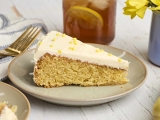 Cornbread Cake with Honey Buttercream