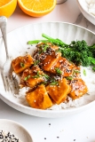 Crispy Baked Orange Tofu • Bakerita