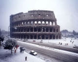 Beautiful Photos Of Rome Covered In Snow In 1985 » Design You Trust — Design Daily Since 2007