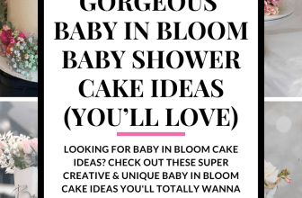 15+ Gorgeous Baby in Bloom Baby Shower Cake Ideas (2025)