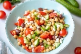 Mediterranean Chickpea Salad | A Mind “Full” Mom